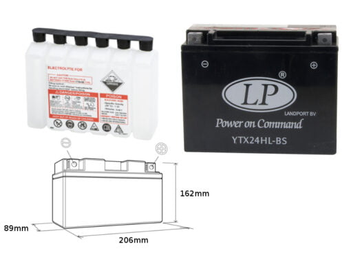 landport akumulator ytx24hl bs ma ltx24hl bs 12v