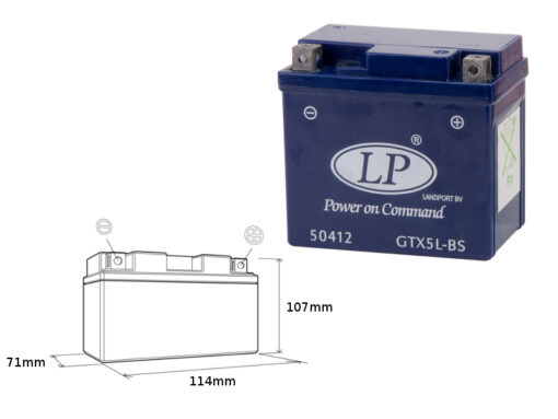 landport akumulator zelowy gtx5 3 mg ltx5 3 12v 1