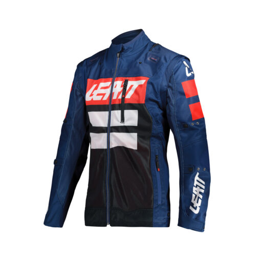 leatt kurtka moto 4 5 x flow jacket blue kolor gra