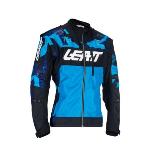 leatt nowosc kurtka moto 4 5 x flow jacket blue ko