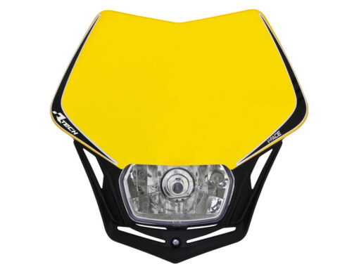 racetech rtech lampa przednia v face kolor zolty