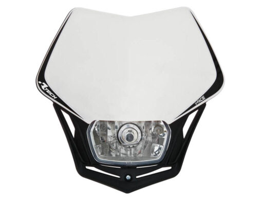 racetech rtech lampa przednia v face kolor bialy