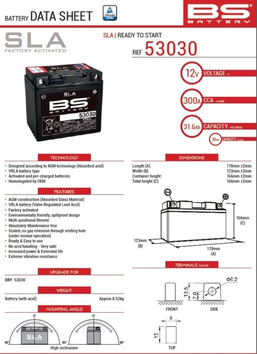 bs akumulator 53030 52515 fa 12v 31 6ah 178x12 1