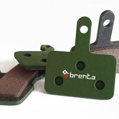 BRENTA BIKE KLOCKI HAMULCOWE ROWEROWE E-BIKE PASUJE DO SHIMANO XTR BR-M9000, BR-M9020, BR-M987, BR-M988, BR-M985, XT BR-M8000, BR-M785, SLX BR-M7000, BR-M675, DEORE BR-M615 - widok alternatywny