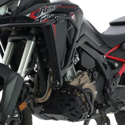 CROSSPRO PROMOCJA GMOLE ALUMINIOWE DOLNE + GÓRNE OSŁONY SILNIKA I CHŁODNIC HONDA CRF 1100L AFRICA TWIN '20-'22 KOLOR CZARNY MAT - widok alternatywny