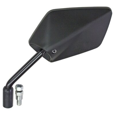 EMGO LUSTERKO KAWASAKI Z 125 PRO '14-'16 LEWE (OEM: 56001-0312) KOLOR CZARNY (WZÓR ORYGINAŁU) (HOMOLOGACJA) - widok alternatywny