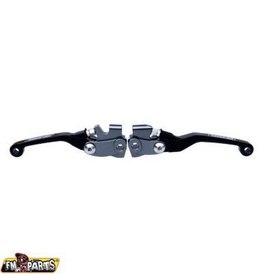 FM-PARTS ZESTAW DŹWIGNI SPRZĘGŁA ORAZ HAMULCA DO HUSQVARNA TE/FE '22-'24; GAS GAS EC '22-'24 KOLOR CZARNY - widok alternatywny