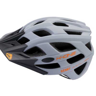 KENNY RACING KASK ROWEROWY MTB MODEL K-ONE GREY/ORANGE KOLOR SZARY/POMARAŃCZOWY ROZMIAR S/M - widok alternatywny