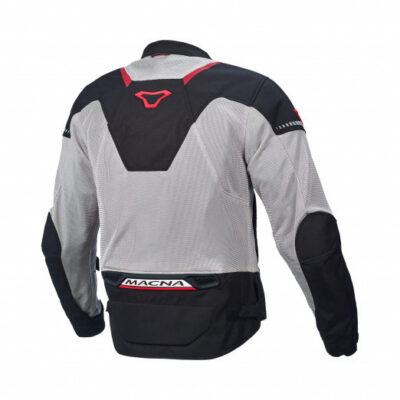 MACNA WYPRZEDAŻ KURTKA (MESH I WYPINANY RAINTEX) HURRACAGE MOTORCYCLE JACKET GREY KOLOR SZARY/CZARNY ROZMIAR L - widok alternatywny