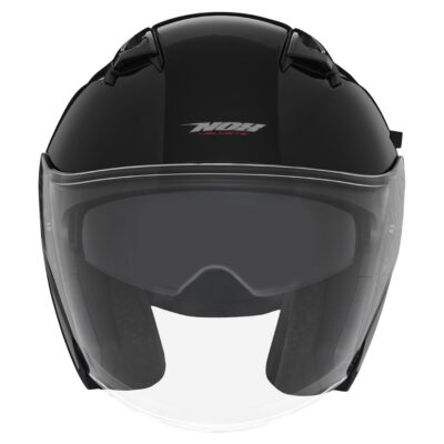 NOX KASK OTWARTY JET Z BLENDĄ N130 SOLID KOLOR CZARNY POŁYSK ROZMIAR XXL - widok alternatywny