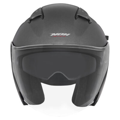 NOX KASK OTWARTY JET Z BLENDĄ N130 SOLID KOLOR TYTANOWY MAT ROZMIAR XL - widok alternatywny