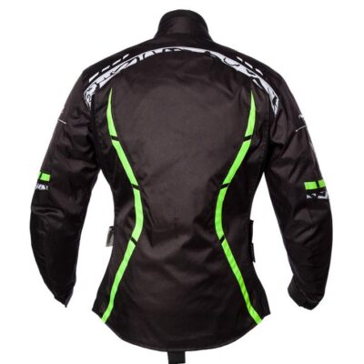 ROLEFF WYPRZEDAŻ KURTKA DAMSKA TEKSTYLNA Z MEMBRANĄ MODEL ZELINA KOLOR CZARNY/FLUO ROZMIAR XS - widok alternatywny