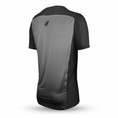 UFO KOSZULKA ROWEROWA MTB / E-BIKE TERRAIN SV1 JERSEY MADE IN ITALY (KRÓTKI RĘKAW) KOLOR SZARY/CZARNY ROZMIAR L - KOLEKCJA 2025/2026 - widok alternatywny
