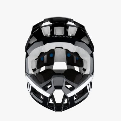 100 PROCENT MTB KASK ROWEROWY TRAJECTA BLACK/WHITE KOLOR CZARNY/BIAŁY ROZMIAR XL (61-64 CM) - widok alternatywny