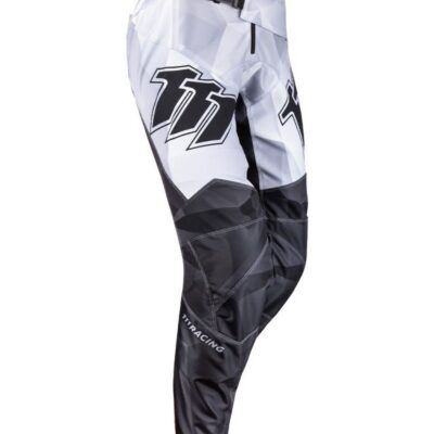 111 RACING WYPRZEDAŻ SPODNIE MOTO 111.1 - RAZOR BLACK KOLOR CZARNY/BIAŁY ROZMIAR 36 - widok alternatywny
