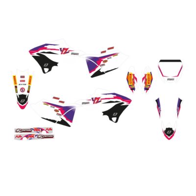 BLACKBIRD WYPRZEDAŻ KOMPLET NAKLEJEK (OKLEIN) YAMAHA YZ 125/250 '22-'24 REPLICA YAMAHA FACTORY RACING 23 50TH - widok alternatywny