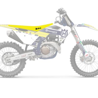 BLACKBIRD POKROWIEC / POSZYCIE NA SIEDZENIE HUSQVARNA TC/FC 125/250/350/450 '23 (FC/TC ALL MODELS) TSC COLOR KOLOR ŻÓŁTY - widok alternatywny