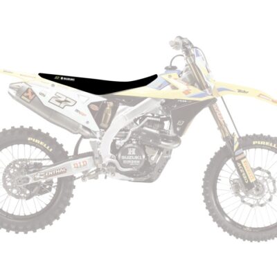 BLACKBIRD POKROWIEC / POSZYCIE NA SIEDZENIE SUZUKI RMZ 250 '19-'23, RMZ450 '18-'23 ZEBRA KOLOR CZARNY ŻÓŁTY - widok alternatywny