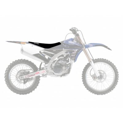 BLACKBIRD POKROWIEC / POSZYCIE NA SIEDZENIE YAMAHA YZ 250F '14-'18, YZ 450F '14-'19, WR 250F '15-'19, WR 450F '16-'18 ZEBRA KOLOR CZARNY NIEBIESKI - widok alternatywny