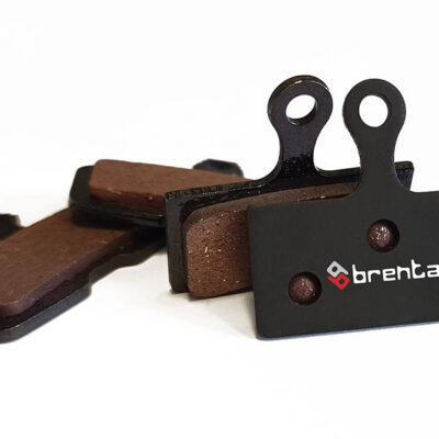 BRENTA BIKE KLOCKI HAMULCOWE ROWEROWE ORGANIC MTB / SZOSA PÓŁMETALICZNE PASUJE DO MAGURA MT 5, MT 7 BR129 - widok alternatywny
