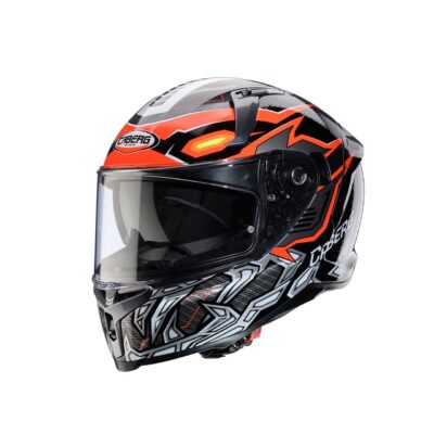 CABERG KASK INTEGRALNY AVALON X GURKHA KOLOR CZARNY/SZARY/POMARAŃCZOWY FLUO ROZMIAR XXL - widok alternatywny