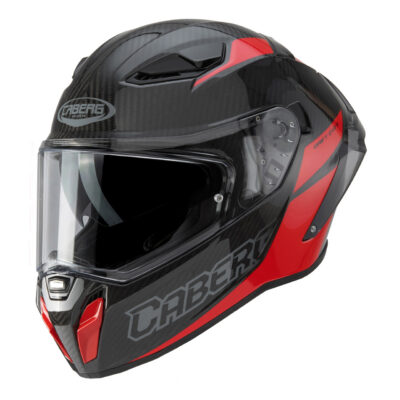 CABERG KASK INTEGRALNY Z BLENDĄ MODEL DRIFT EVO II CARBON NOVA RED (PINLOCK) KOLOR CZARNY/SZARY/CZERWONY ROZMIAR XXL (PINLOCK W ZESTAWIE) - widok alternatywny