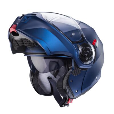 CABERG KASK SZCZĘKOWY FLIP-UP MODEL DUKE EVO SOLID KOLOR NIEBIESKI MAT (YAMAHA) ROZMIAR L (PINLOCK W ZESTAWIE) - widok alternatywny