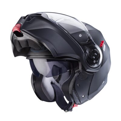 CABERG KASK SZCZĘKOWY FLIP-UP MODEL DUKE EVO SOLID KOLOR CZARNY MAT ROZMIAR M (PINLOCK W ZESTAWIE) - widok alternatywny