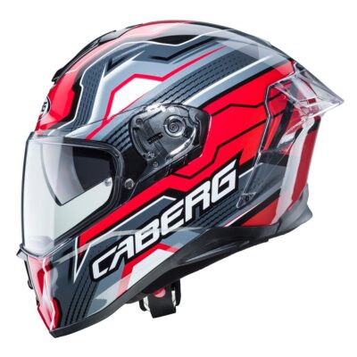 CABERG WYPRZEDAŻ KASK INTEGRALNY Z BLENDĄ MODEL DRIFT EVO LB29 (PINLOCK) KOLOR CZARNY/SZARY/CZERWONY ROZMIAR M (PINLOCK W ZESTAWIE) - widok alternatywny