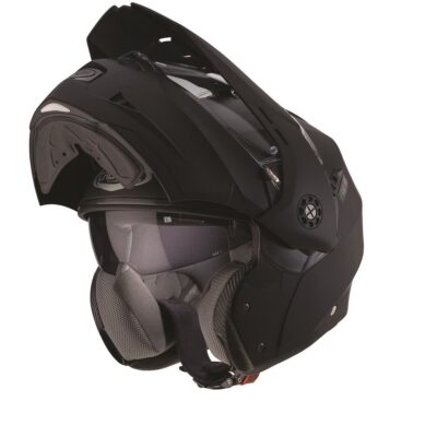 CABERG WYPRZEDAŻ KASK SZCZĘKOWY FLIP-UP ENDURO MODEL TOURMAX (PINLOCK) KOLOR CZARNY MAT ROZMIAR XS (5/5 GWIAZDEK W TESTACH SHARP) (PINLOCK W ZESTAWIE) - widok alternatywny