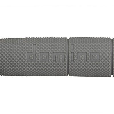DOMINO MANETKI (GRIPY) OFF ROAD JEDNOSKŁADNIKOWE ULTRA SOFT (22+25MM, DŁ.120/123M) BEZ OTWORU KOLOR SZARY - widok alternatywny