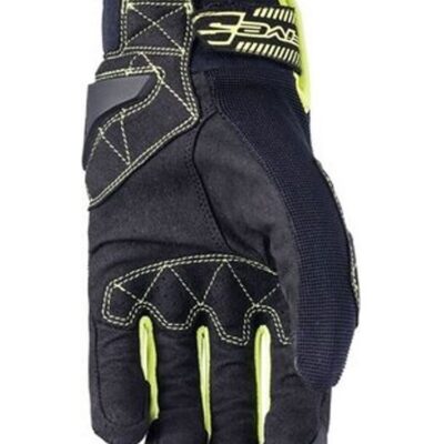 FIVE GLOVES RĘKAWICE TEKSTYLNE RS3 EVO KOLOR CZARNY/ŻÓLTY FLUO ROZMIAR 9 - widok alternatywny