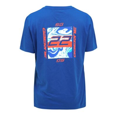 GAERNE KOSZULKA G.STRIVE T-SHIRT HURRICANE KOLOR NIEBIESKI/BIAŁY/POMARAŃCZOWY ROZMIAR XL - widok alternatywny