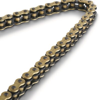 IRIS WYPRZEDAŻ ŁAŃCUCH NAPĘDOWY 530 XR-116 (116-OGNIW) X-RING (OTWARTY + ZAKUWKA) KOLOR ZŁOTY (DO 1000CCM) (41,0KN) - widok alternatywny