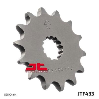 JT ZĘBATKA PRZEDNIA 433 16 SUZUKI GSF/GSX/RF 400 '86-94', TS/TM 250 '71-83' (ŁAŃC. 525) (43316JT) - widok alternatywny