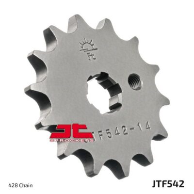 JT ZĘBATKA PRZEDNIA 542 13 YAMAHA DT 80 MX-S '83-84' (54213JT) (ŁAŃC. 428) - widok alternatywny