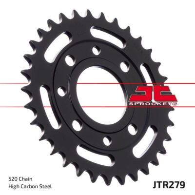 JT ZĘBATKA TYLNA 279 42 HONDA VT 125C '99-'07 (27942JT) (ZAMIENNA Z 4668 42 JTR273.42) (ŁAŃC. 520) - widok alternatywny