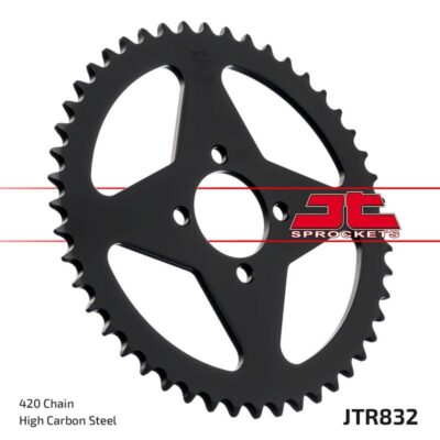 JT ZĘBATKA TYLNA 832 41 YAMAHA MX 80 '80-82, TY 80, DT 80 '77-83 (83241JT) (ŁAŃC. 420) NA ZAMÓWIENIE - widok alternatywny