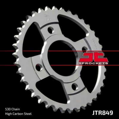 JT ZĘBATKA TYLNA 849 38 YAMAHA RD 250 '77-78, RD 400 '76-78 (84938JT) (ŁAŃC. 530) NA ZAMÓWIENIE - widok alternatywny