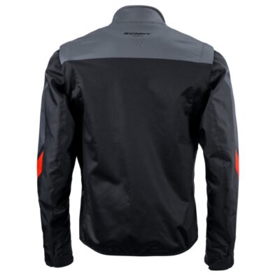 KENNY RACING KURTKA ADVENTURE/ENDURO MODEL SOFTSHELL BLACK/ORANGE KOLOR CZARNY/POMARAŃCZOWY/SZARY ROZMIAR XXL - widok alternatywny