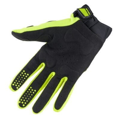 KENNY RACING RĘKAWICE CROSS/ENDURO MODEL TITANIUM YELLOW KOLOR ŻÓŁTY FLUO/CZARNY ROZMIAR L - widok alternatywny