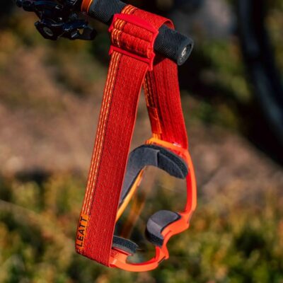 LEATT GOGLE ROWEROWE VELOCITY 4.0 GOGGLE X-FLOW MTB IRIZ RED 26% KOLOR CZERWONY/POMARAŃCZOWY SZYBKA MULTICOLOR LUSTRO - widok alternatywny