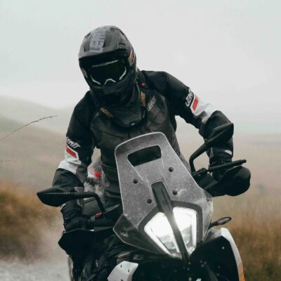 LEATT RĘKAWICE ADV (ADVENTURE) X-FLOW 7.5 STEALTH KOLOR CZARNY ROZMIAR S - widok alternatywny