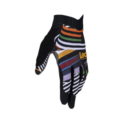 LEATT RĘKAWICE ROWEROWE (DAMSKIE) MTB 1.0 GRIPR WOMEN GLOVE STRIPES KOLOR CZARNY/MULTICOLOR ROZMIAR S - widok alternatywny