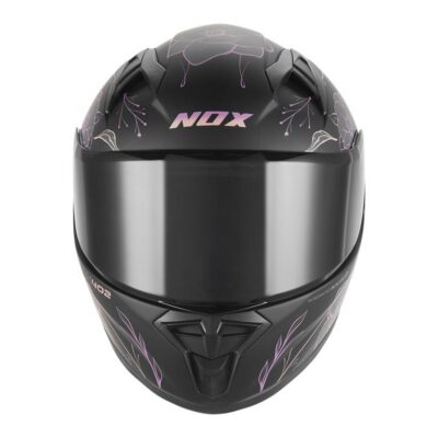 NOX KASK INTEGRALNY (FULL FACE) N731 SPRING KID / JUNIOR (DZIECIĘCY) KOLOR CZARNY MAT/RÓŻOWY ROZMIAR S - widok alternatywny