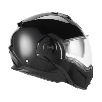 NOX PREMIUM KASK SZCZĘKOWY FLIP-BACK (SZCZĘKA DO TYŁU) Z BLENDĄ SPINNER KOLOR CZARNY ROZMIAR M - widok alternatywny