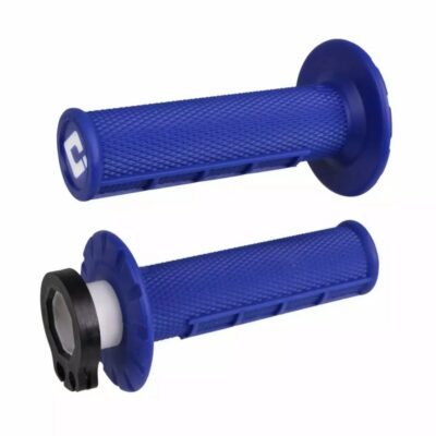 ODI MANETKI OFF ROAD HALF WAFFLE MX V2 LOCK-ON GRIP KOLOR NIEBIESKI - widok alternatywny