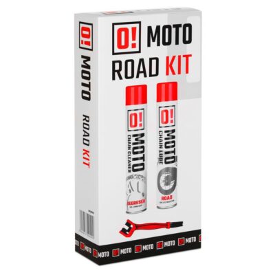 OMOTO ROAD CHAIN CARE AND PROTECTION ZESTAW DO CZYSZCZENIA I SMAROWANIA ŁAŃCUCHA 2+1 ZESTAW Z SZCZOTKĄ (2 X 750ML) (O!MOTO) (OLE-005) - widok alternatywny