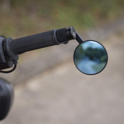 OXFORD 12/2025 LUSTERKO PREMIUM NA KONIEC KIEROWNICY OKRĄGŁE 360 STOPNI KOLOR CZARNY - widok alternatywny