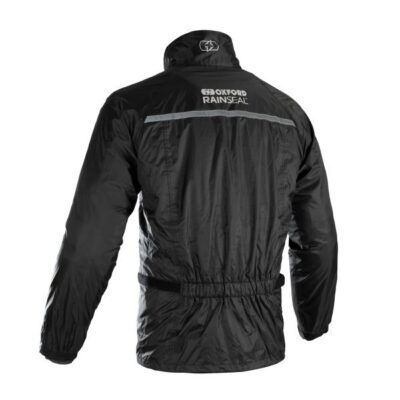 OXFORD KURTKA PRZECIWDESZCZOWA RAINSEAL KOLOR CZARNY ROZMIAR 2XL (XXL) - widok alternatywny